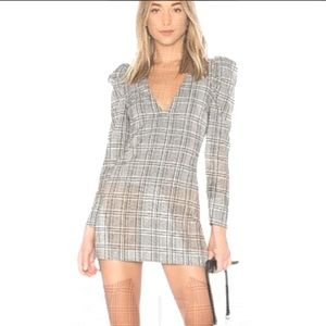 Chic Plaid Mini Dress!